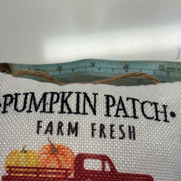 Set of Two Fall Themed Decorative Pillows - Picture 8 of 13